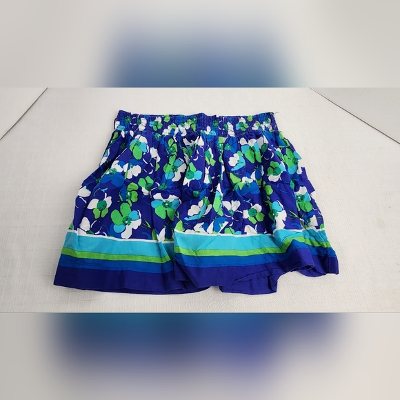 Aeropostale Dresses & Skirts - AEROPOSTALE WOMEN'S FLORAL MINI SKIRT, SIZE M, BLUE